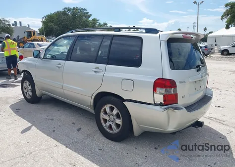 2004 Toyota Highlander V6 из США, поврежденный, VIN JTEDP21A240042431
